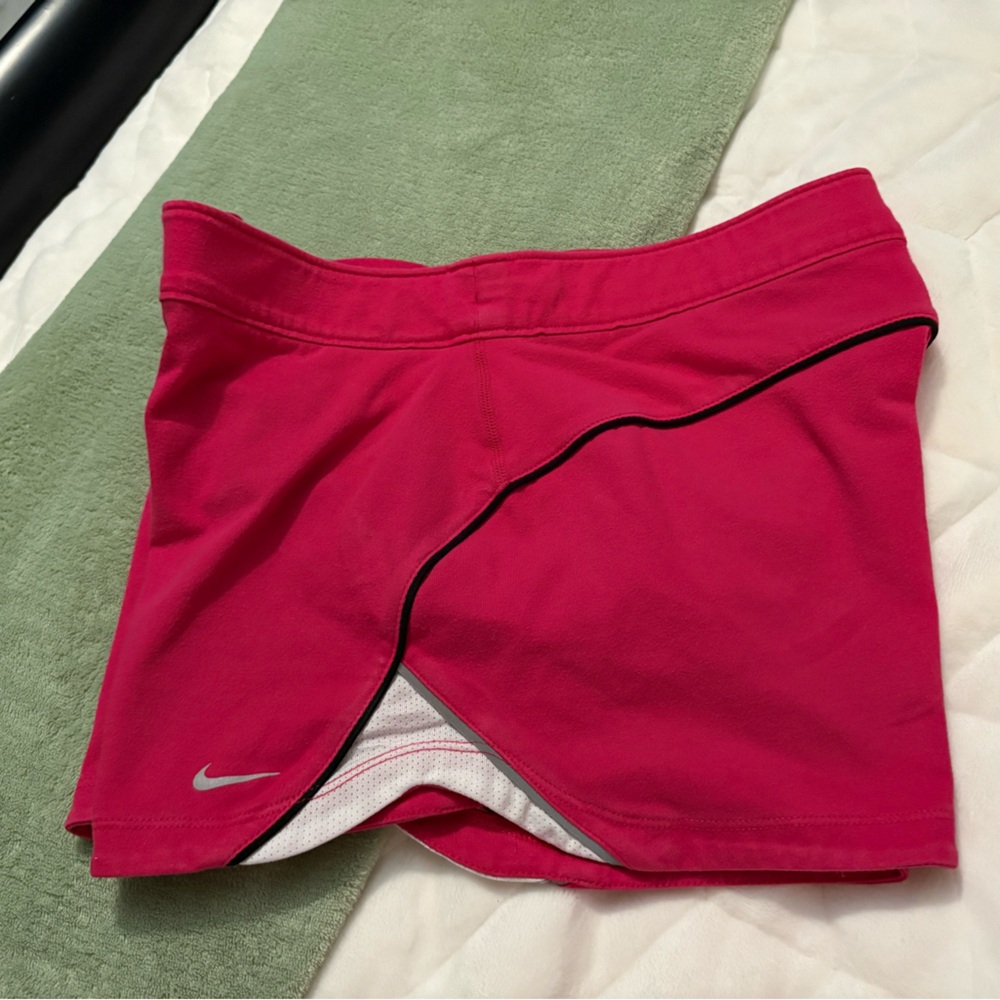 Nike pink shorts with Black Accents